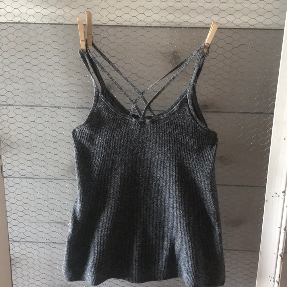 American Eagle sweater knit tank